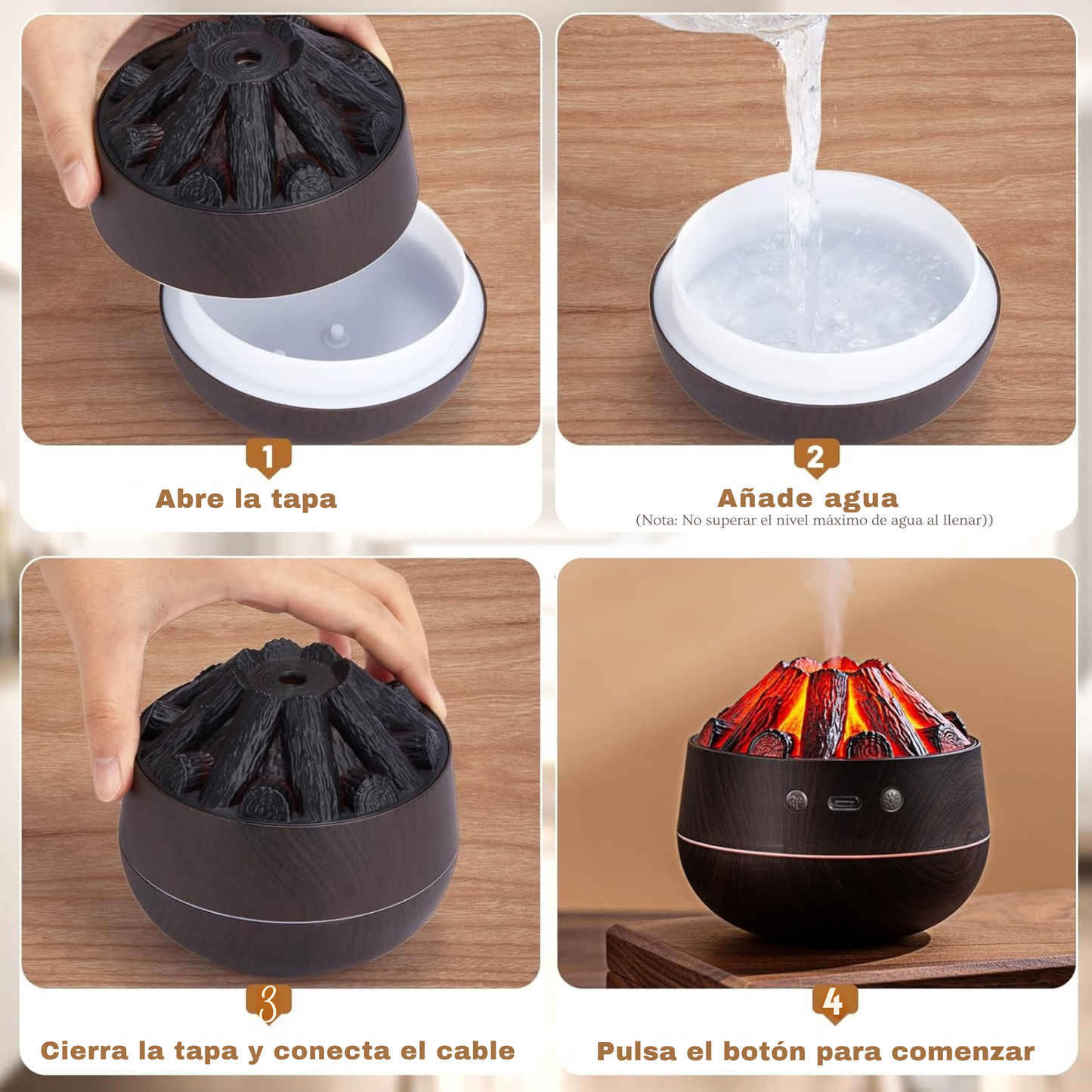 Humidificador Antiestrés