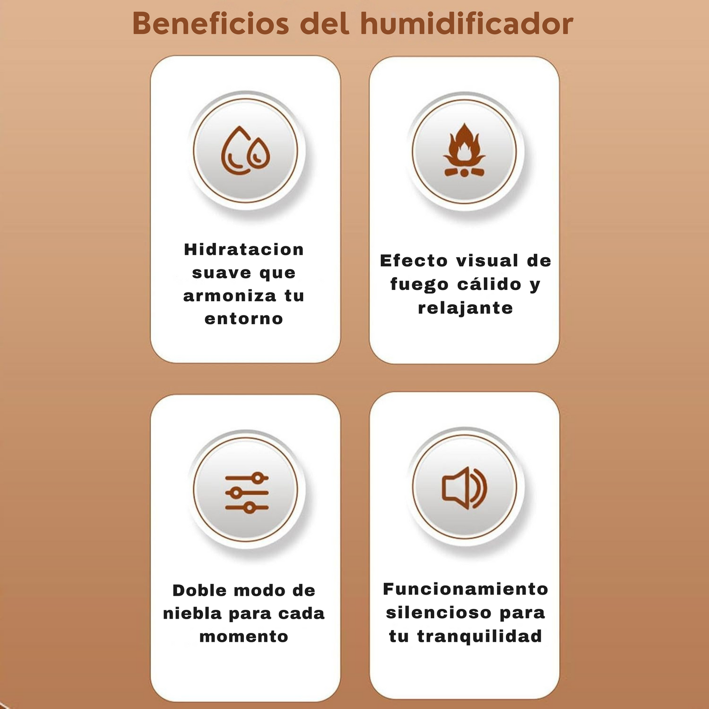Humidificador Antiestrés