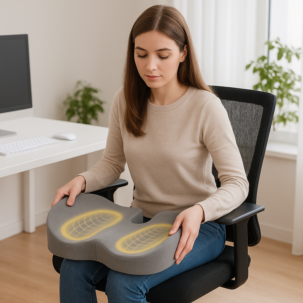 ViscoZen™ – Orthopedic Memory Foam Seat Cushion